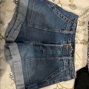 Hollister Blue Jean Shorts Classic Denim Style